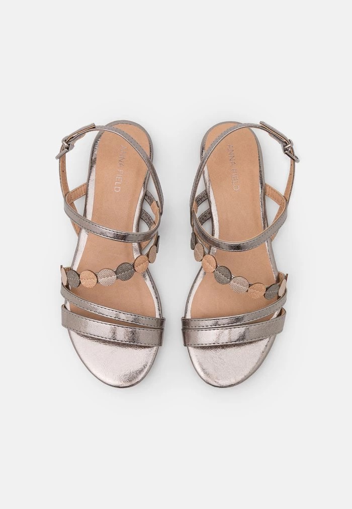 Sandale ANNA FIELD Anna Field Sandals Grise Femme | KAZ-6676794